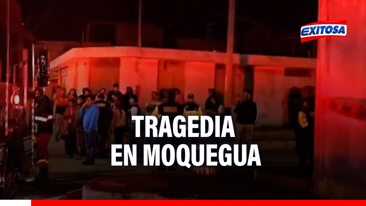 Tragedia en Moquegua: Dos ancianos mueren en voraz incendio en casa de adobe