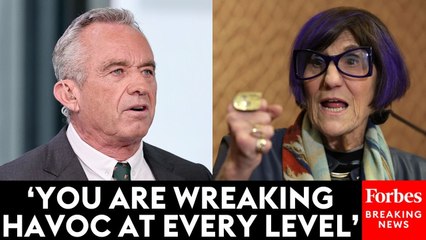 Rosa DeLauro Tells RFK Jr. To His Face That He Is 'Promoting Quackery' With Vaccine Views