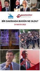 Bir dakikada bugün ne oldu?
