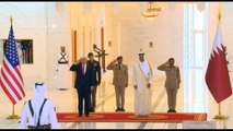 Trump in Qatar, accolto dall'emiro a Doha nel Palazzo reale
