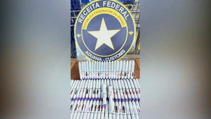 Receita Federal apreende 126 canetas injetáveis de medicamento usado para emagrecimento