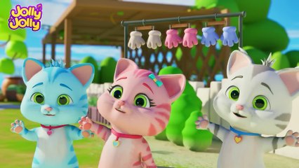 Five little monkeys jumping on the bed, Three little kittens + More   Jolly Jolly Kids Songs #Rashid_Zaidi