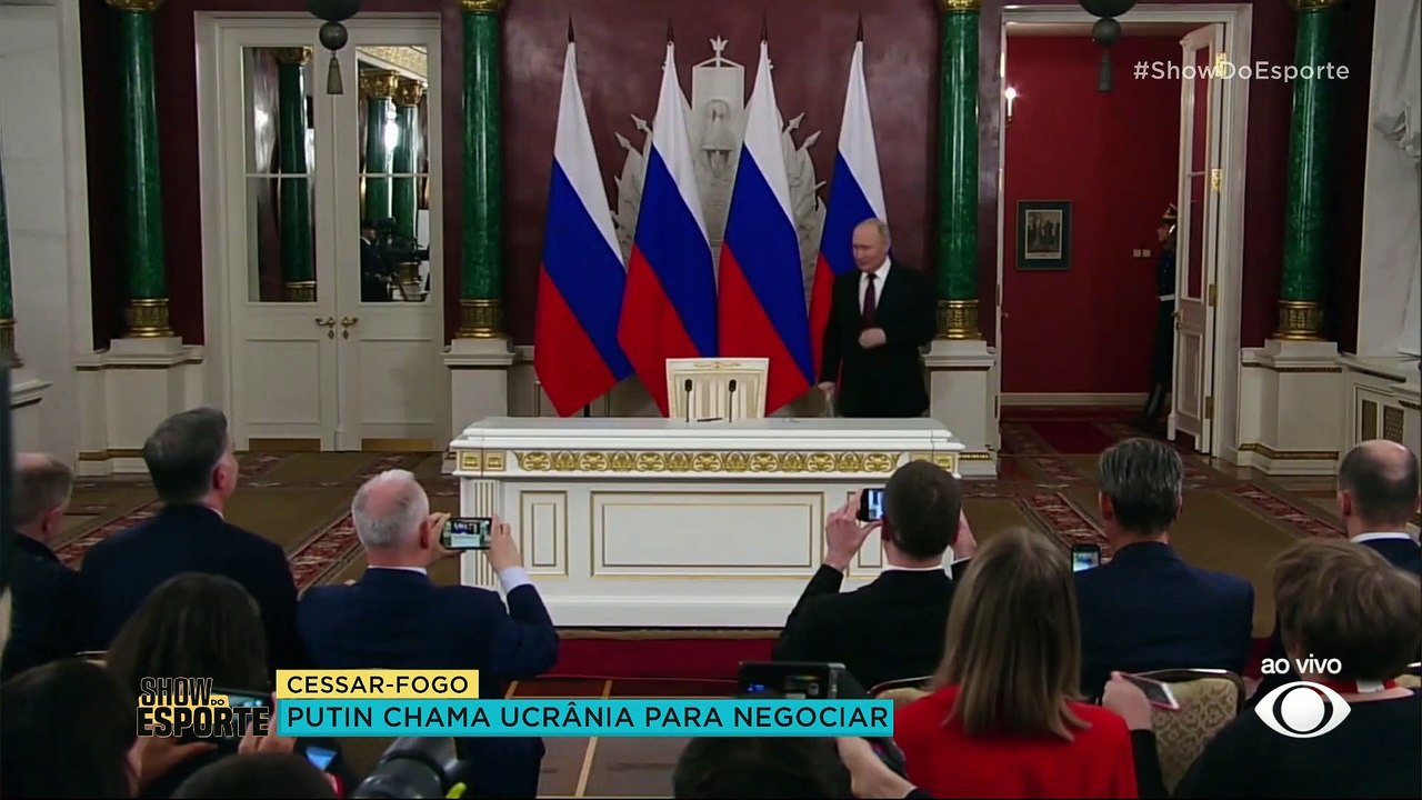Putin chama Ucrânia para negociar; Zelensky diz estar 'aberto'