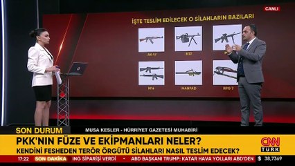 İşte PKK’nın elindeki o silahlar