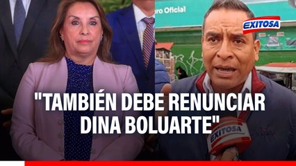 Transportistas saludan salida de Gustavo Adrianzén: "También debe renunciar Dina Boluarte"