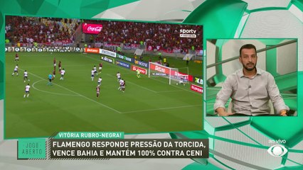 Flamengo vence o Bahia, mas Edu Dracena faz alerta sobre a atuação da equipe carioca