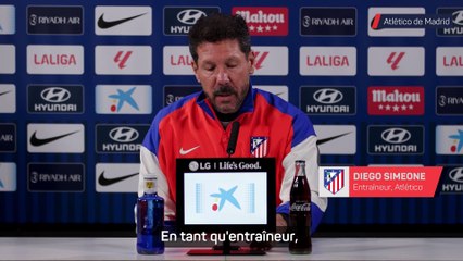 Simeone plein d'admiration pour Ancelotti