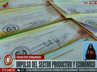 Lara | Alcaldía de Iribarren entrega licencias a empresas y productores de Barquisimeto