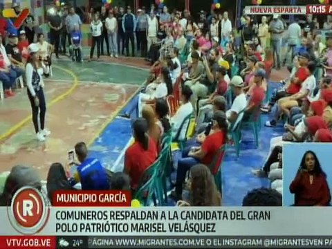 Nueva Esparta | Líderes comunales expresan su respaldo a la candidata del GPPSB Marisel Velásquez