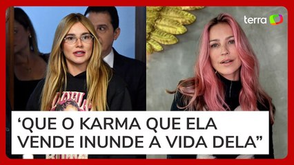 Luana Piovani chama Virginia de excomungada, compara com Suzane Richthofen e é xingada por Zé Felipe