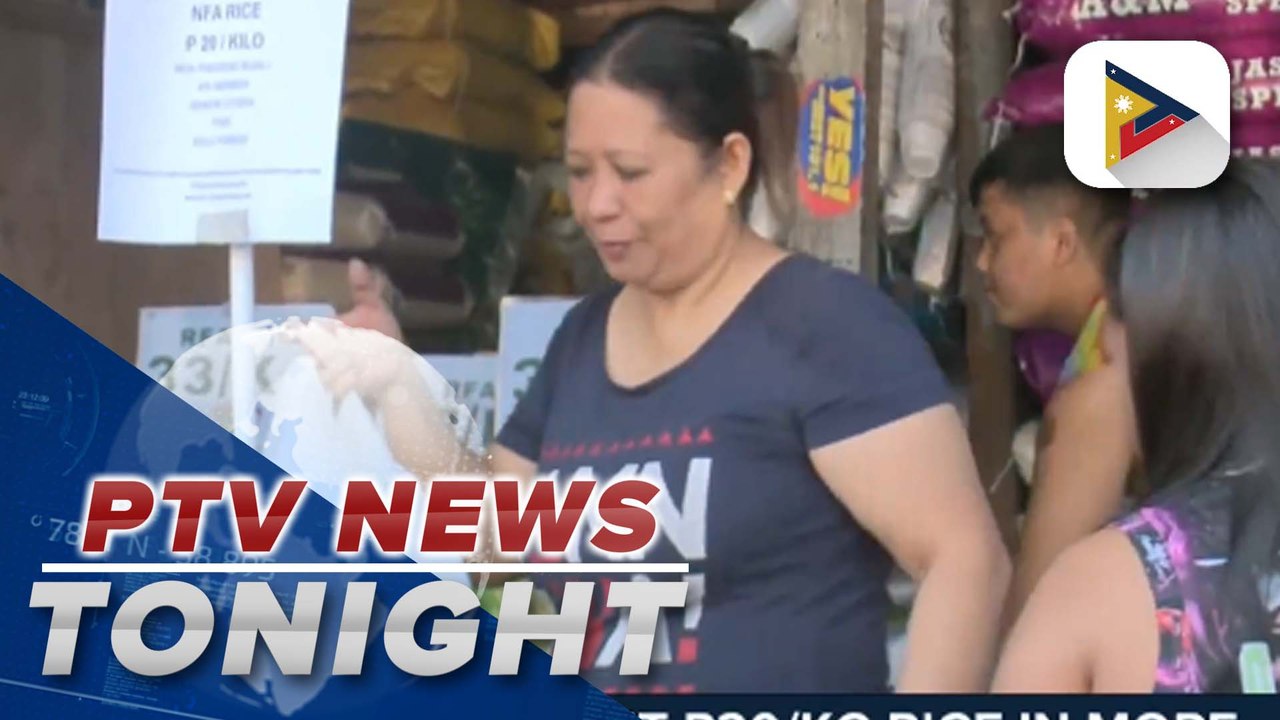 Gov’t to roll out P20/kg rice in more provinces starting tomorrow