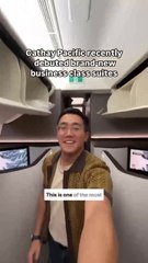 Cathay Pacific Recently Debuted Brand-New Business Class Suites