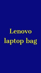 "Lenovo T210 Laptop Bag – Sleek, Safe & Durable"