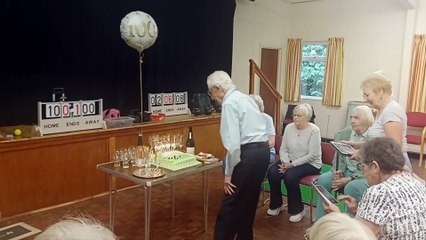Northamptonshire 100-year-old Richard ‘doesn’t feel a day over 60’ as village bowls club celebrates milestone birthday