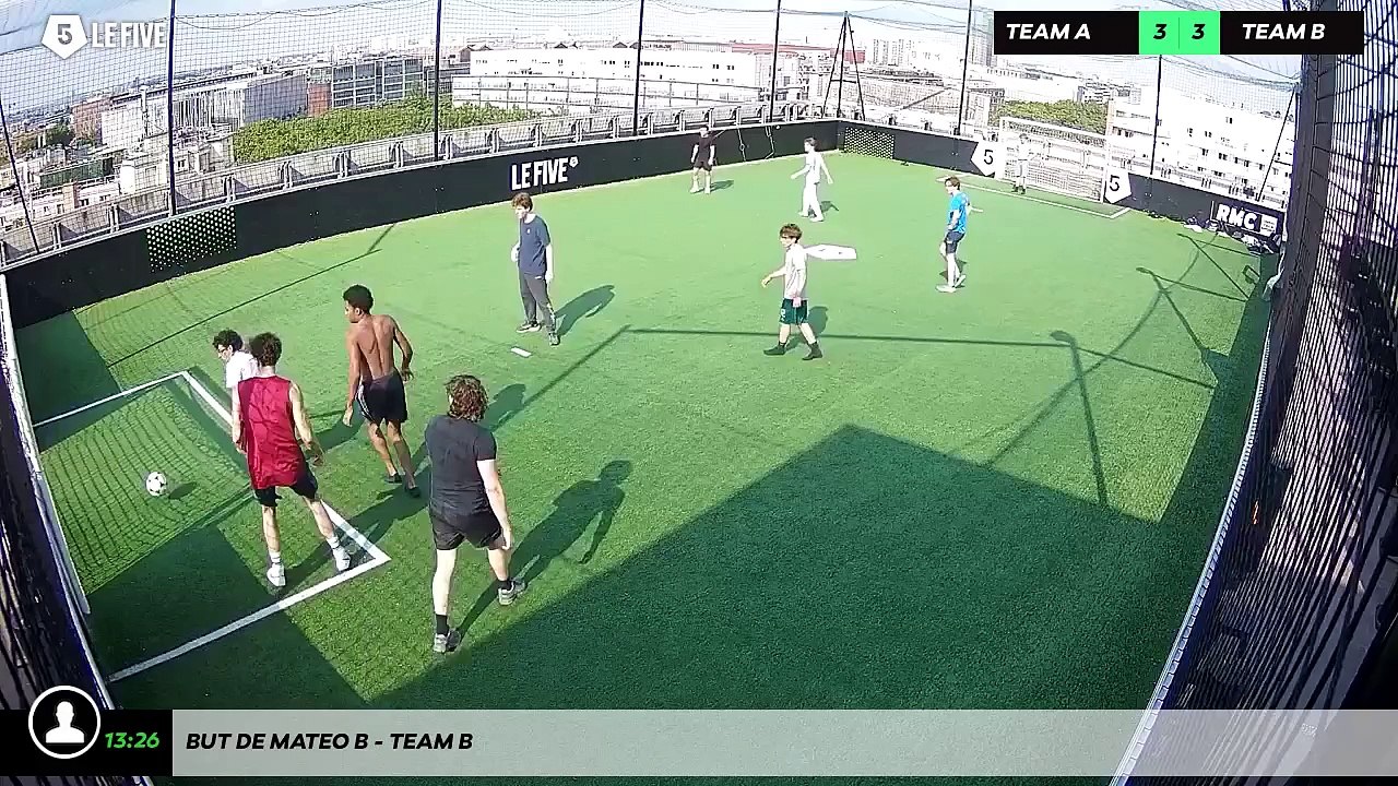 But de Mateo B - Team B