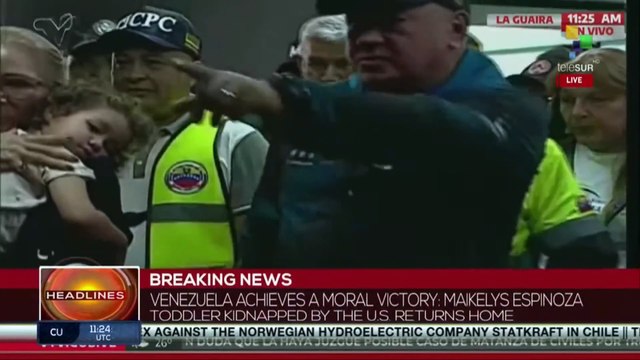 Venezuela achieves a moral victory: Maikelys Espinoza toddler kidnapped by the U.S. return home