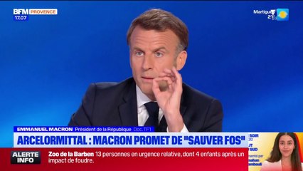 ArcelorMittal : Macron promet de "sauver Fos"