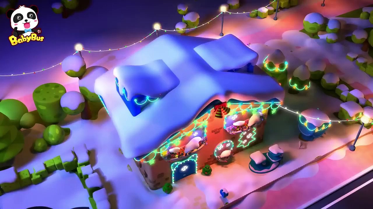 Deck the Halls _ Christmas is Magic _ Christmas Songs _ Nursery Rhymes _ Kids Songs _ BabyBus(720P_HD)