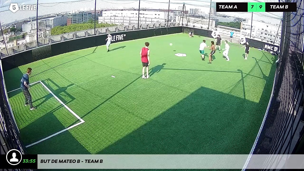 But de Mateo B - Team B