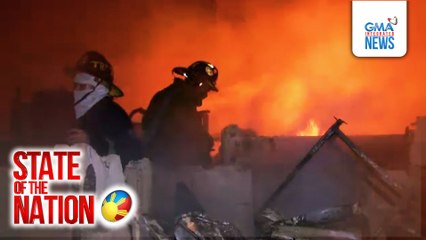1 patay, 1 nawawala sa sunog sa residential area sa Caloocan; nasa 70 pamilya, nawalan ng tirahan | SONA