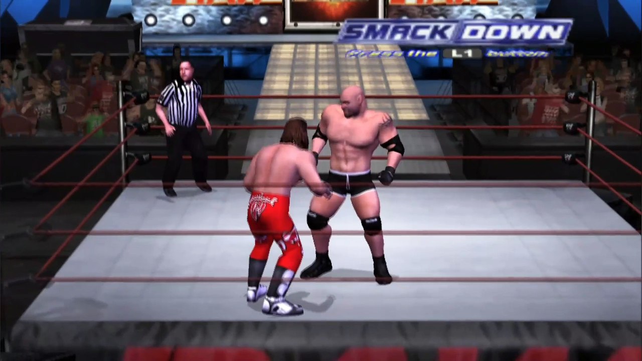 WWE Goldberg (C) vs Shawn Michaels Raw 20 October 2003 | SmackDown Here Comes the Pain PCSX2