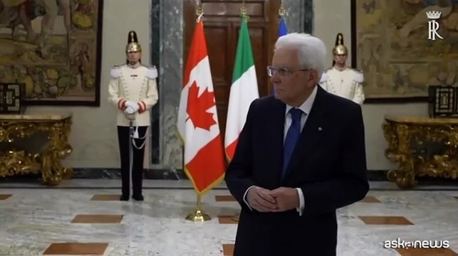 Mattarella riceve Carney: tra Canada e Italia rapporti eccellenti