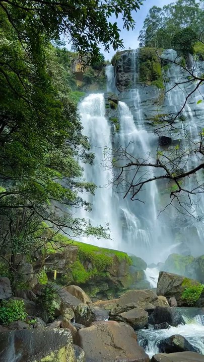 beautiful waterfall
