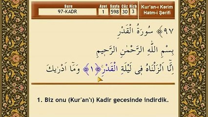 Mehmet Emin Ay - Kadr Suresi