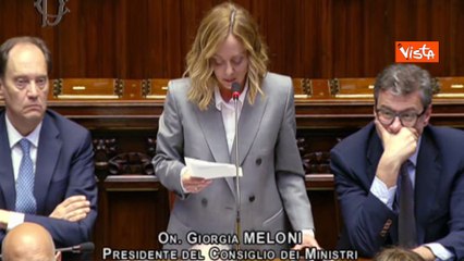 Meloni: Prezzi dell'energia? "D'accordo a svincolarli dal valore della borsa"