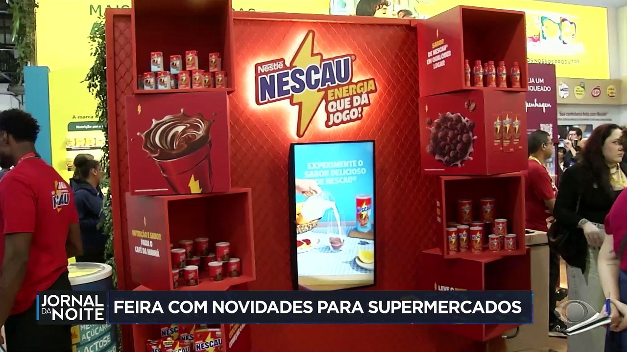 Feira com novidades para supermercados