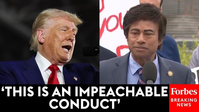 Shri Thanedar Holds A Press Briefing To Explain His Articles Of Impeachment For Trump