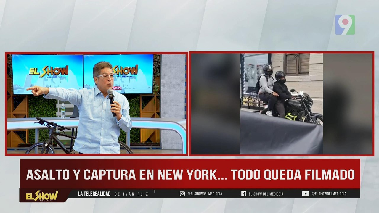 Atrapados infraganti asaltantes en NY | El Show del Mediodía