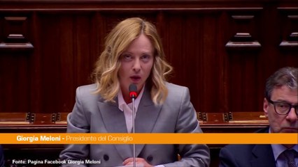 Gaza, Meloni "Non condividiamo recenti scelte del governo israeliano"