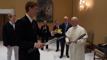 El partido del año: Sinner contra el Papa León XIV