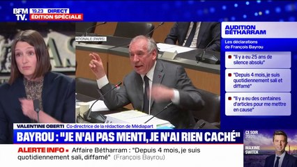 Bétharram: Valentine Oberti, co-directrice de la rédaction de Médiapart dénonce "la tonalité aux accents trumpistes" de François Bayrou