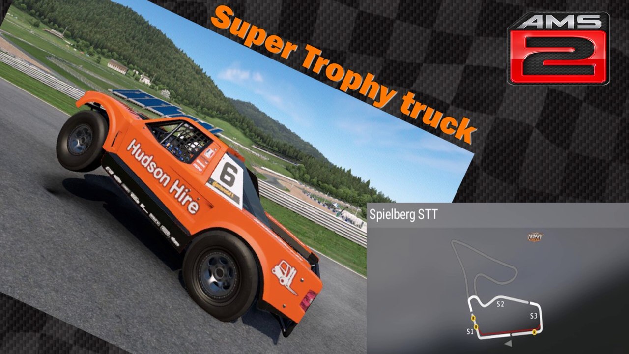 Tour de piste à Spielberg STT (RedBull Ring) en Super Trophy truck sur Automobilista 2