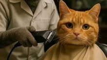 Cats barber shop !
