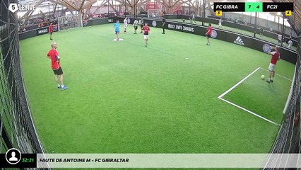 Faute de Antoine M - Fc Gibraltar