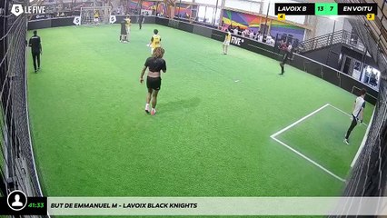 But de Emmanuel M - Lavoix Black Knights