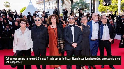 Cet acteur assure la relève à Cannes 4 mois après la disparition de son iconique père, la ressemblance est frappante !