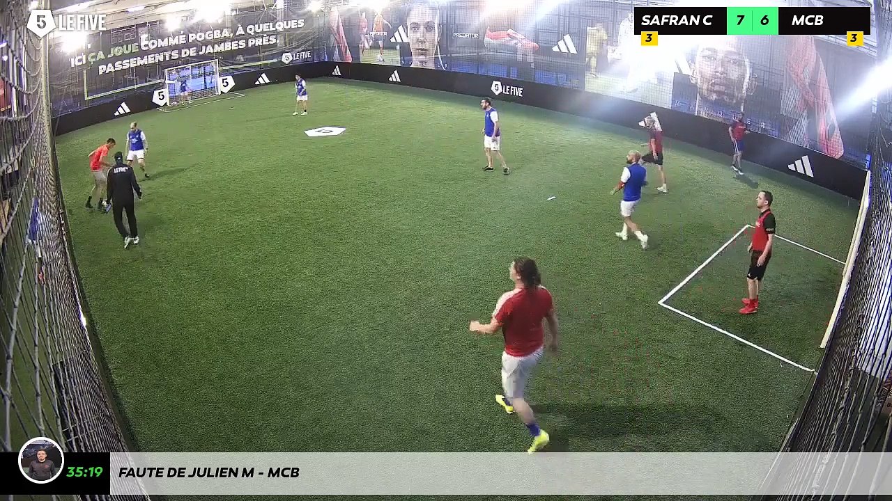Faute de Julien M - Mcb