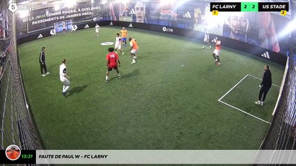 Faute de Paul W - Fc Larny