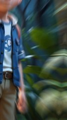 The boy and Naughty monkeys in jungle Short story