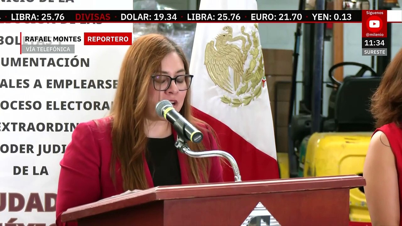 Inicia la distribución de boletas electorales en CdMx