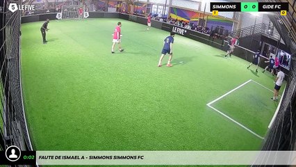 Faute de Ismael A - Simmons Simmons Fc