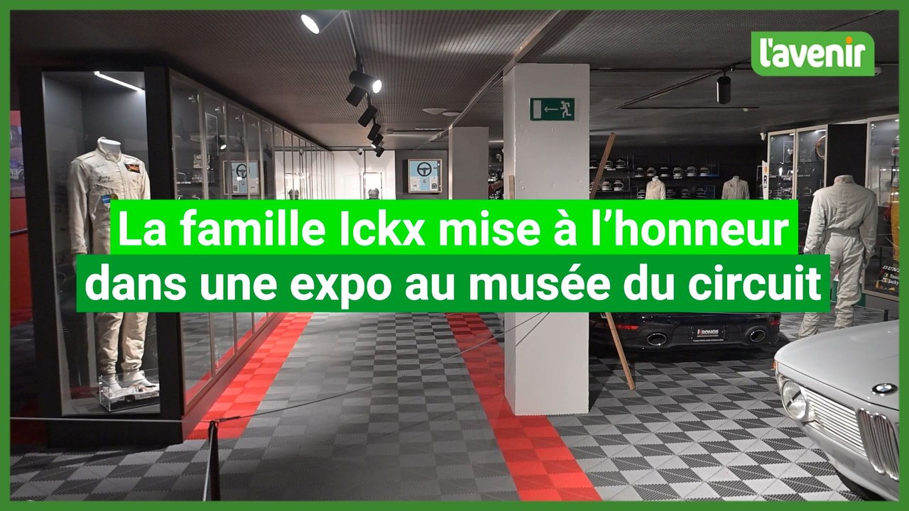 La famille Ickx mise à l'honneur dans une exposition au musée du circuit de Spa-Francorchamps à Stavelot