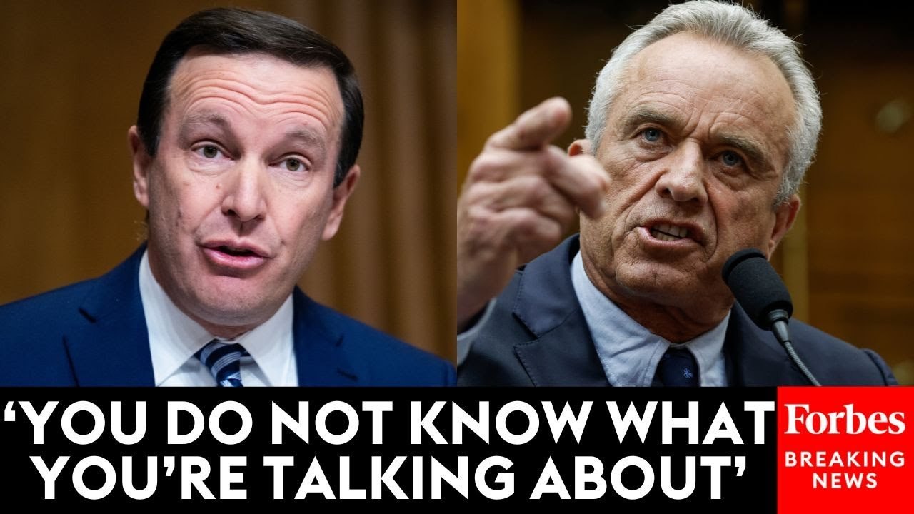 Chris Murphy, Sec. RFK Jr. Go Toe-To-Toe In Fiery Exchange: 'Let Me Finish My Question'