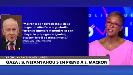 Rachel Khan : «Ce qu'a fait Emmanuel Macron, c'est choisir Israël comme bouc émissaire»