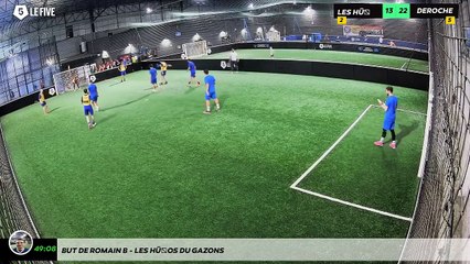 But de Romain B - Les Héros Du Gazons