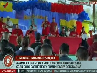 Guayana Esequiba | Candidatos del GPP participan en asamblea popular con comunidades indígenas